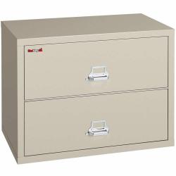 FireKing 2 Drawer 44 Inch Wide Lateral File Cabinet 2-4422-C