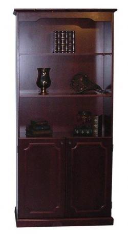 Mayline Toscana Bookcase with Lower Doors TBD