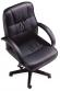 Eurotech+Mid+Back+Black+Leather+Office+Chair+-+Ace+758