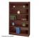 Safco+Square-Edge+5+Shelves+Wood+Veneer+Bookcase+